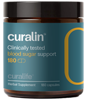 CuraLin by CuraLife for Prediabetics and Type-2 Diabetics-180 capsules